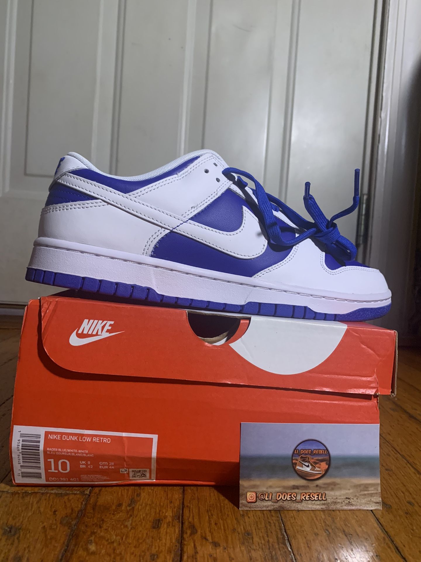 Nike Dunk Low Racer Blue Size 10 for Sale in Lynbrook, NY - OfferUp