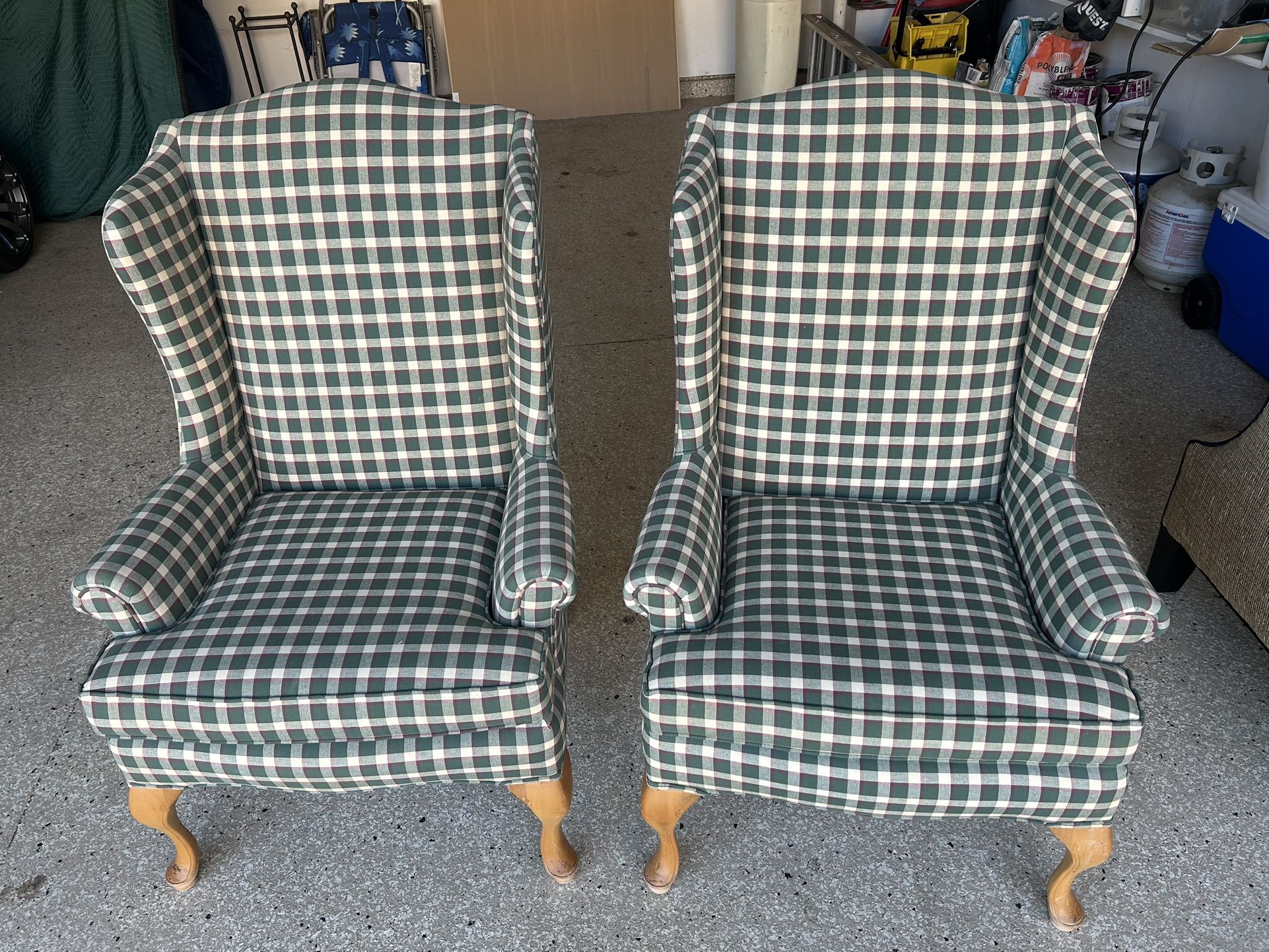 Two sitting chairs