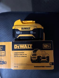 Dewalt battery