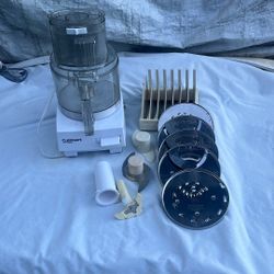 Cuisinart 7 Cup Food Processor Pro Classic WExtras
