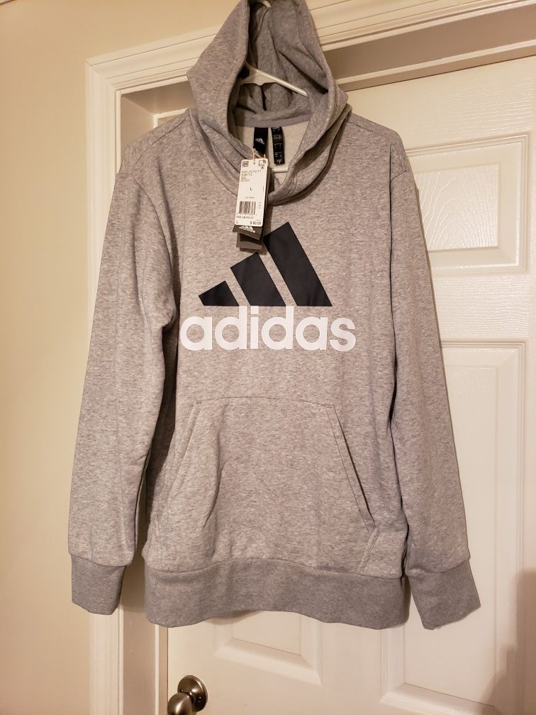 New w tag mens Adidas size large hoody, never wore
