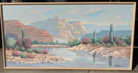 Desert Landscape By artist Lee Reynolds