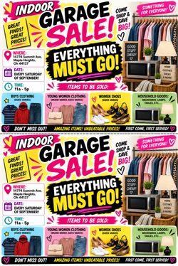 Indoor sale