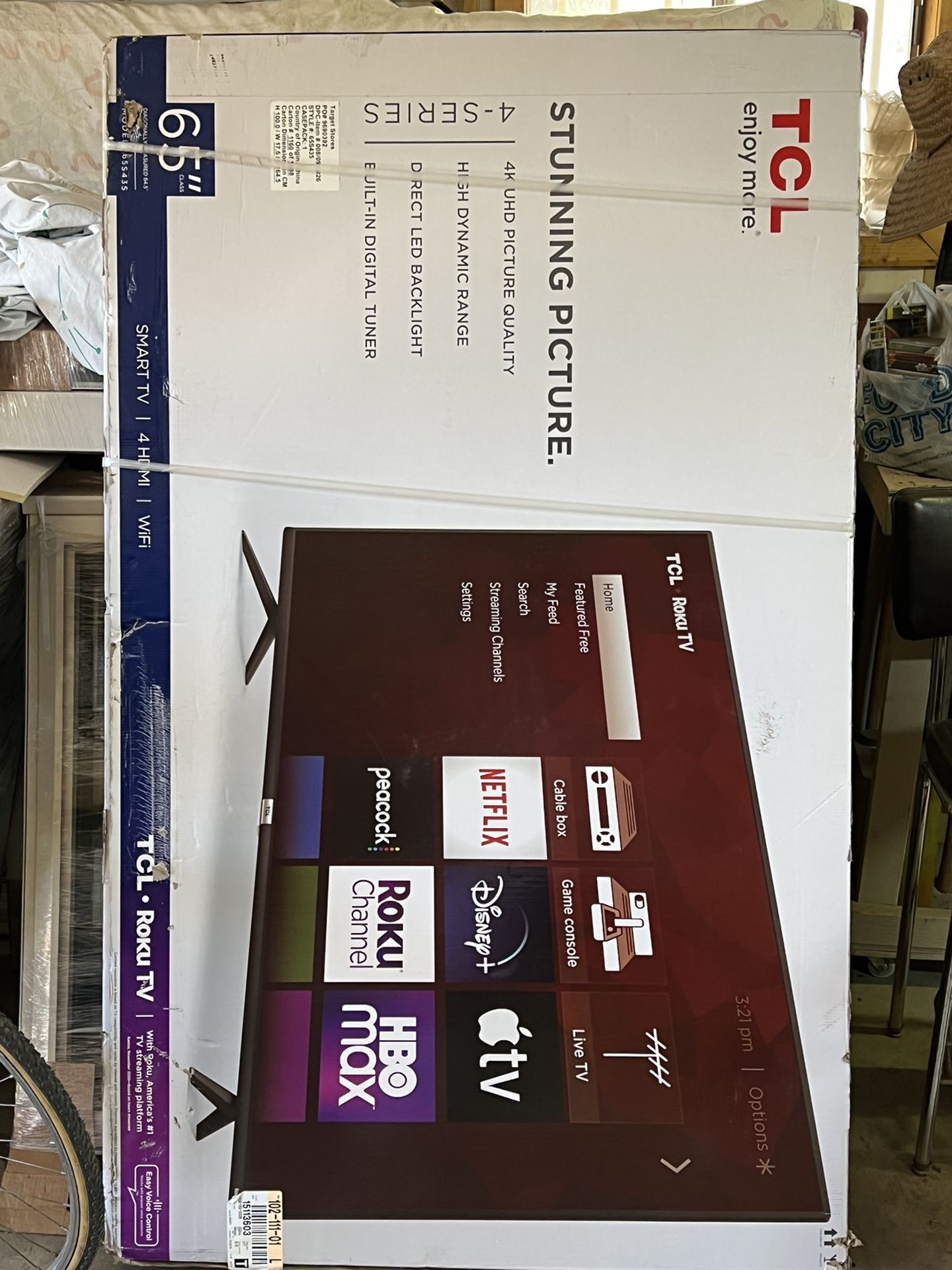 TCL Roku TV 65” 4-Series