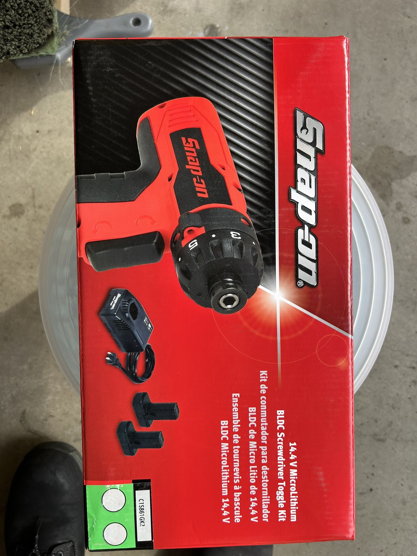 Snap On CTS861GK2 Cordless Screwdriver