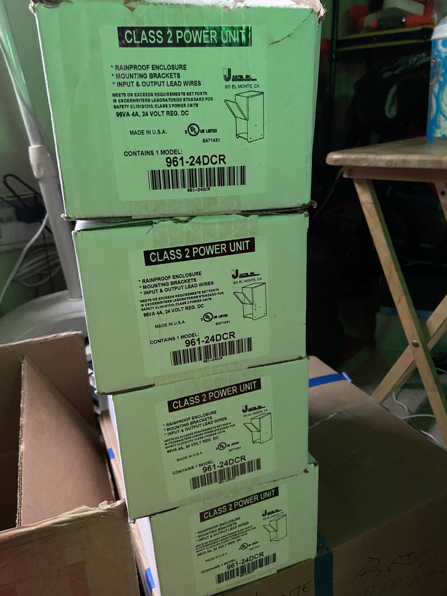 Justin Inc 961 24DCR Class 2 Power Unit LED Driver