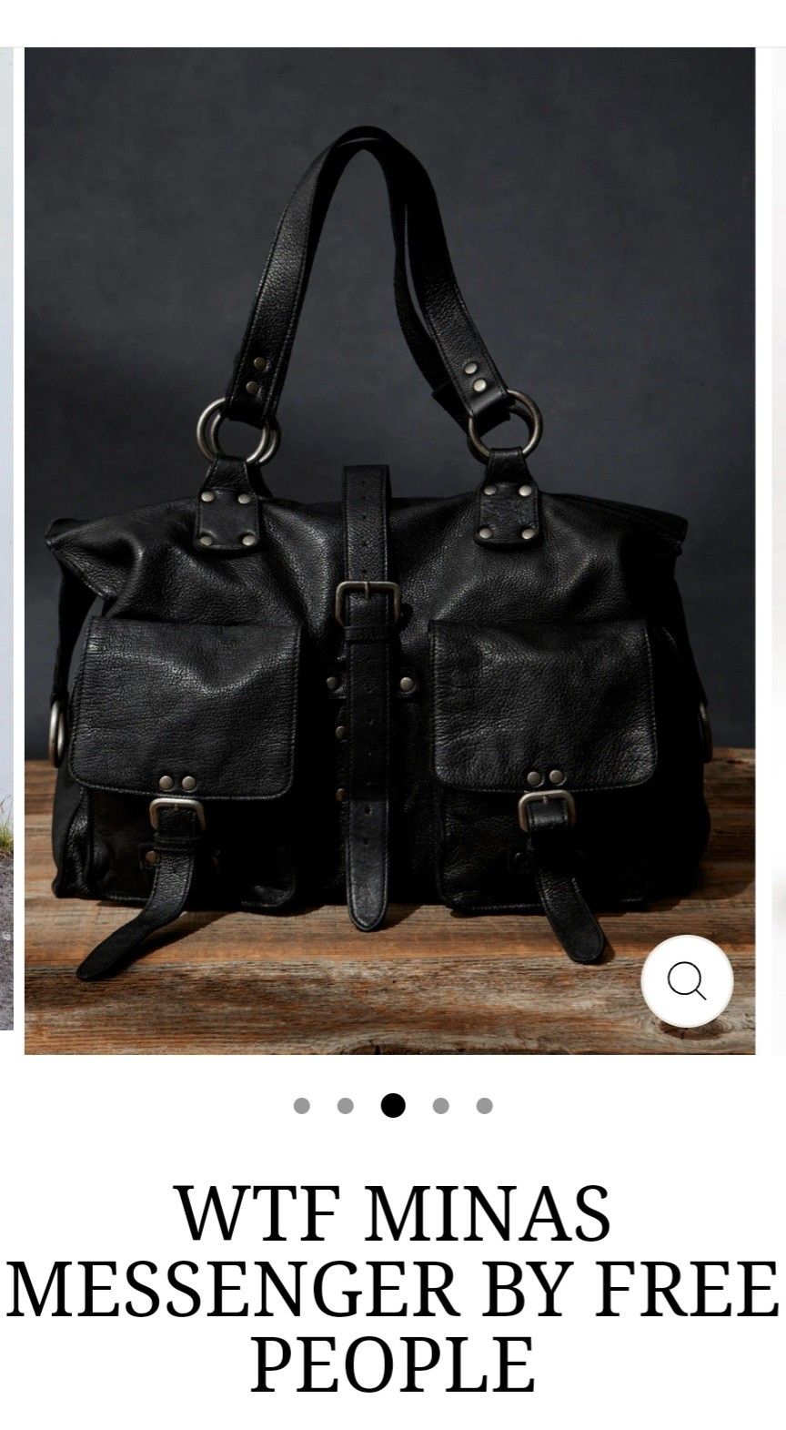 We The Free messenger bag. new