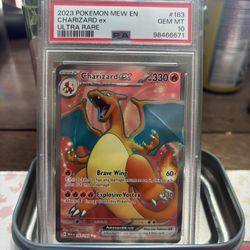 Charizard ex #183 - Pokemon Scarlet & Violet 151 - PSA 10