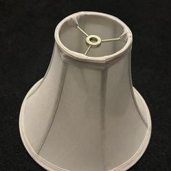 White Barrel Lampshade