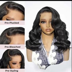 16inch C-part Glueless Wig