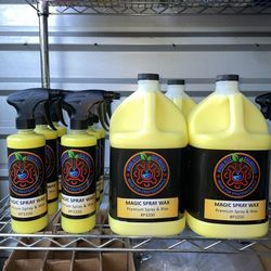 Premium Magic Spray Wax (Detailing supplies, Car Wash Products)
