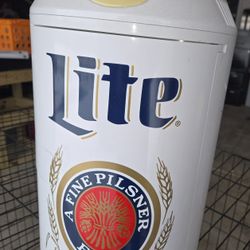 Miller Lite 30" Cooler - Mint Condition - Great for Man Cave or Tailgating