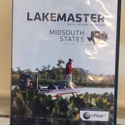 Humminbird LakeMaster microSD Digital GPS Map Cards - Midsouth States V2  for Sale in Houston, TX - OfferUp