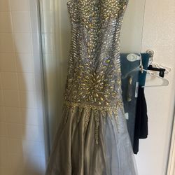 Silver Sparkles Dress 