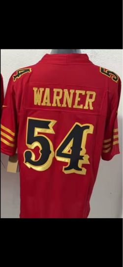 ‼️Free Niners Bag ‼️ with each Purchase of a Brand New Stitched Niners Warner Jersey#54$50 each