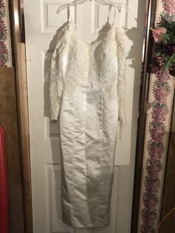 Wedding dress size 10