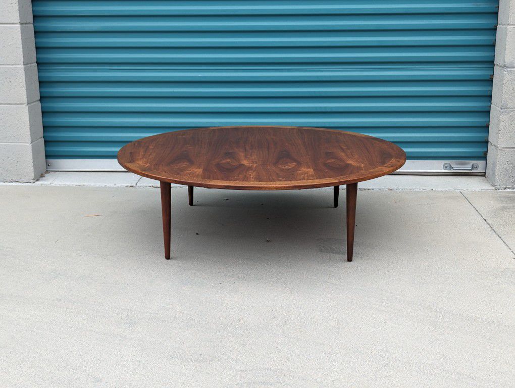 Large Vintage Mid Century Modern Walnut Coffee Table, c1960s