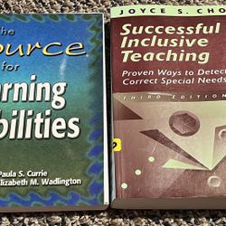 The Source of Learning Disabilities and Successful Inclusive Teaching Textbook