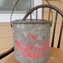 Vintage Fishing Bucket