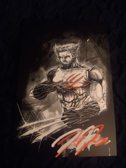 Wolverine Signed By Artist