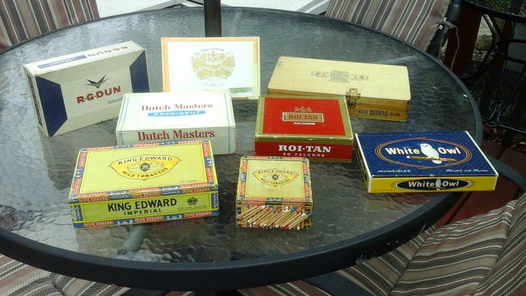 Vintage Cigar Boxes w/Vintage Beer Bottle Openers See Pics $5 each