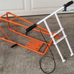 STRETCHED STREET RACING / DRAG MINI BIKE FRAME & FORKS – CUSTOM PROJECT