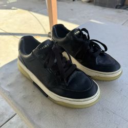 amiri men black shoes stadium low