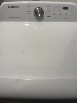 Samsung Electric Dryer White