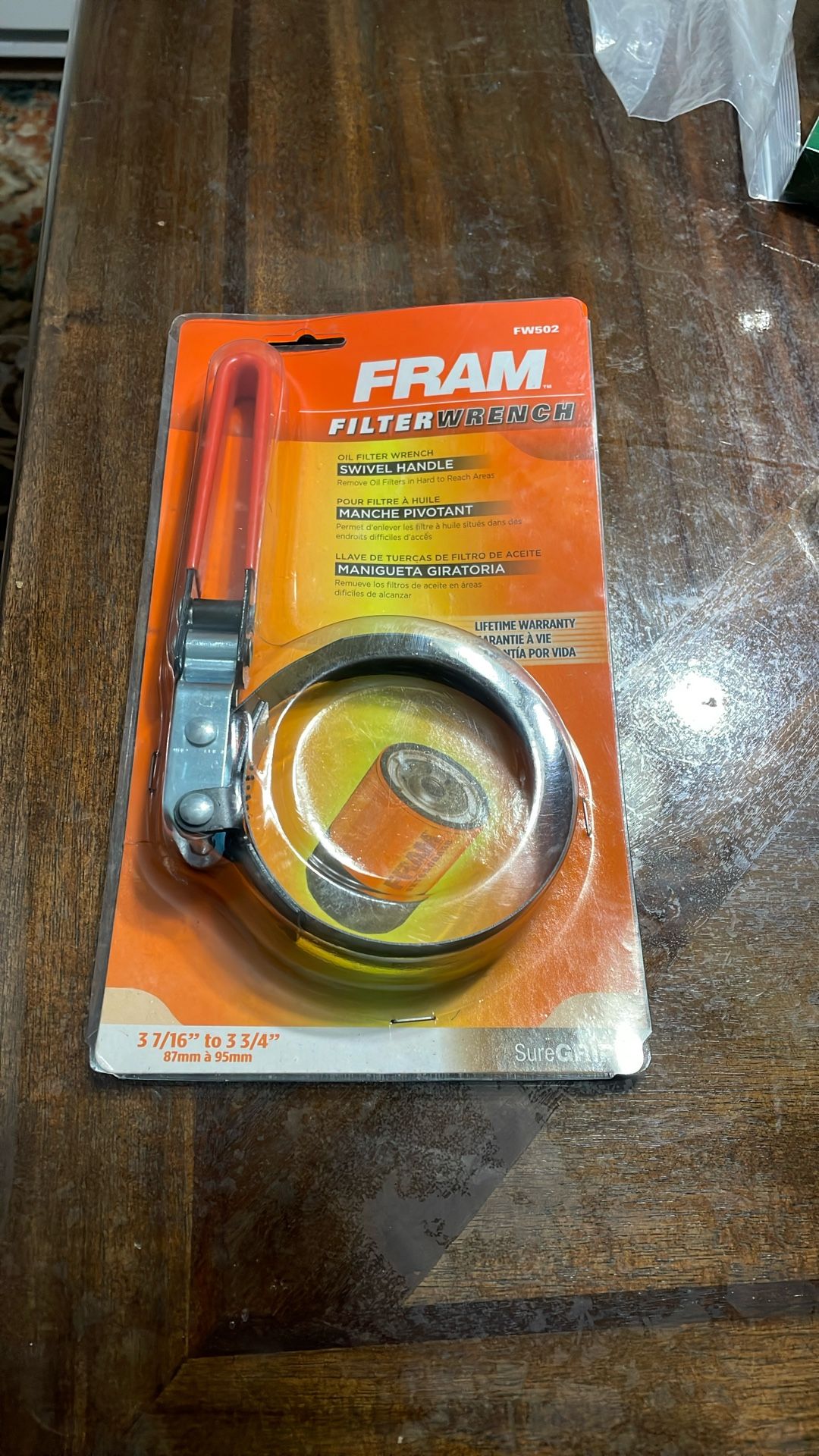 Farm Filter Wrench