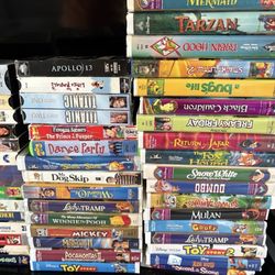 Misc Disney VHS Movies 