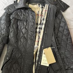 Burberry quilted jacket