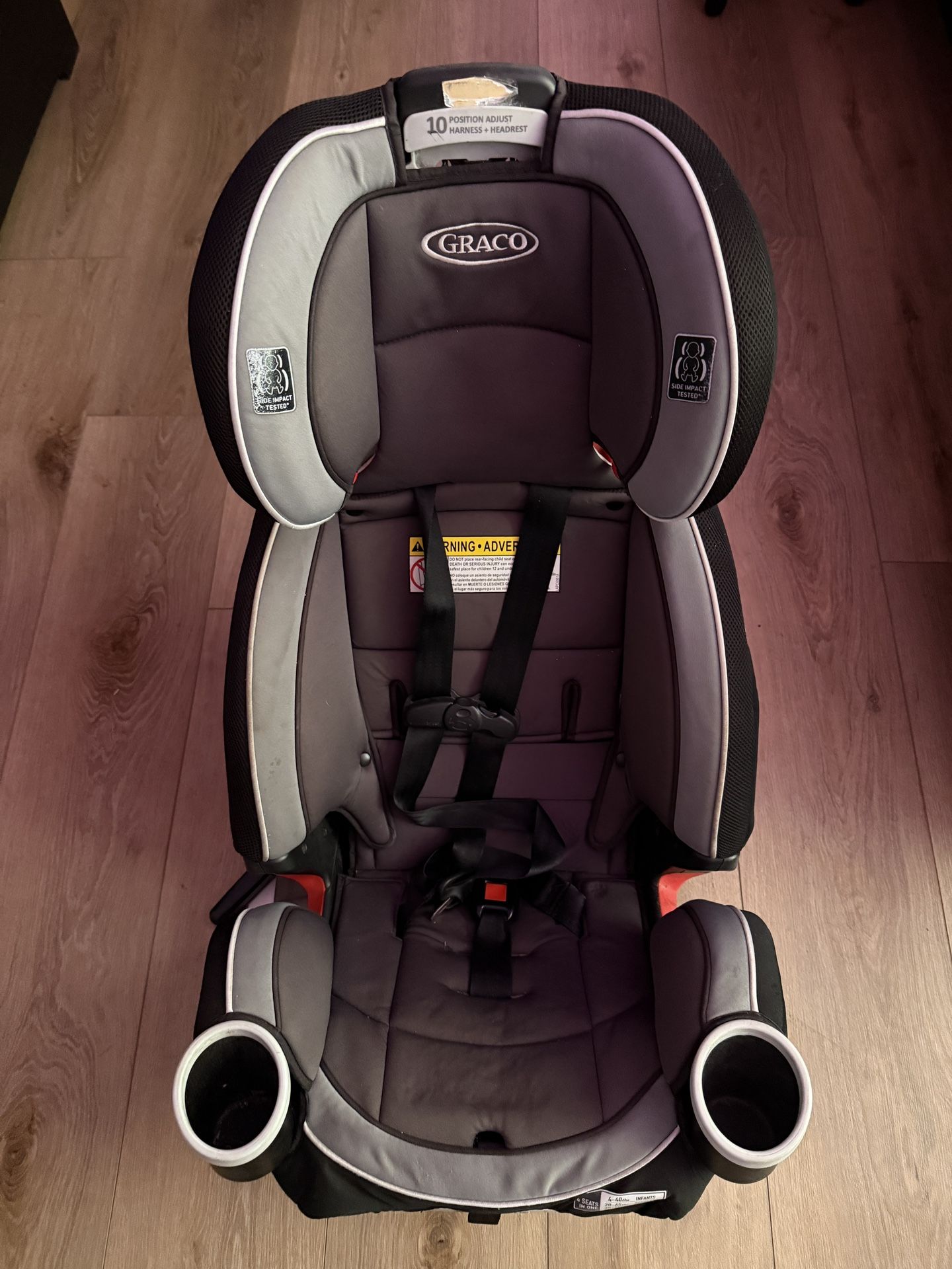 4-stage car seat