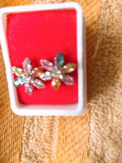 Beautiful earrings silver 925