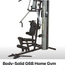 Home gym/chest press/lat pull