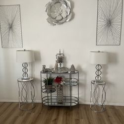 coffee and side tables wall decor