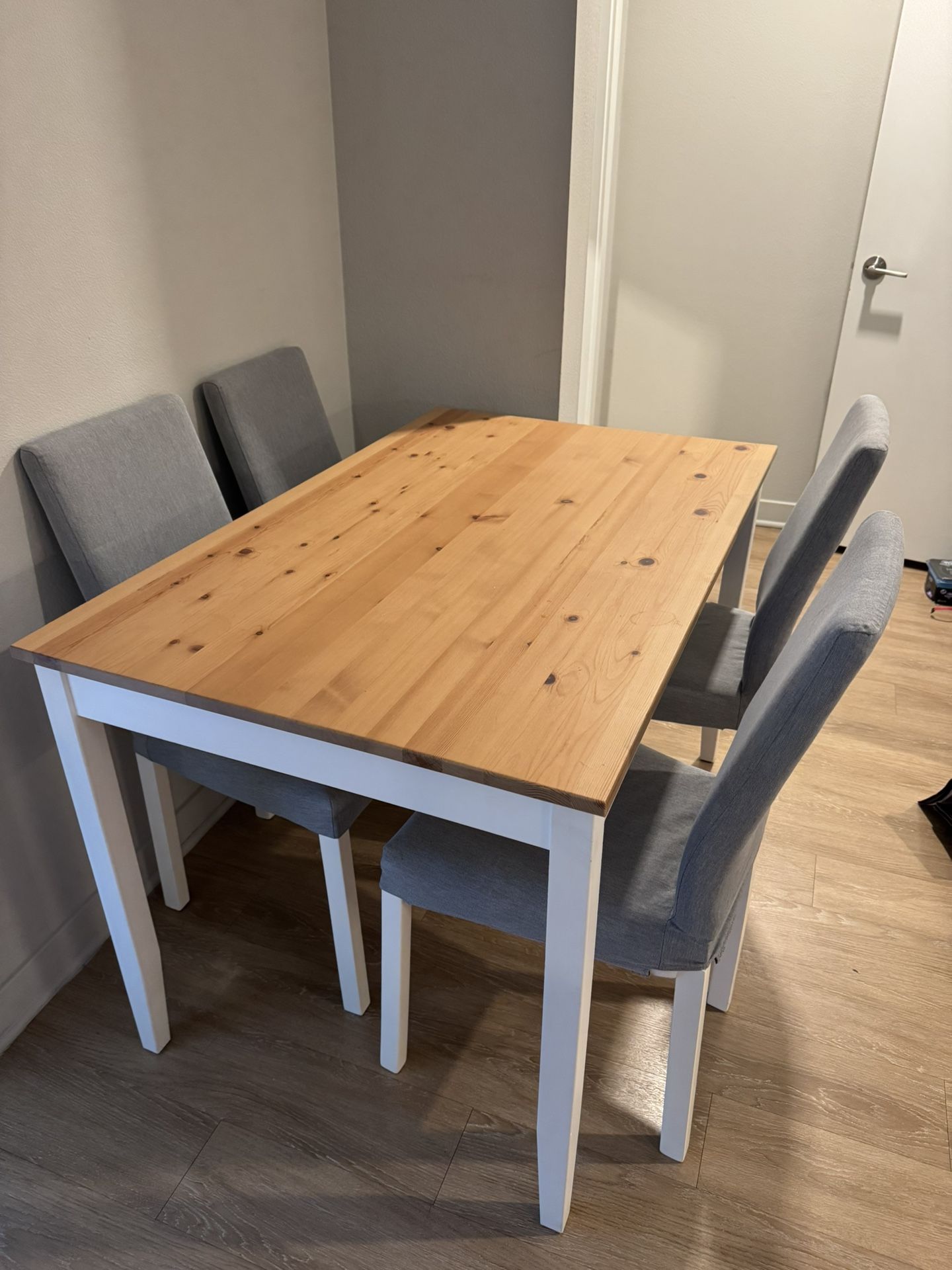 IKEA Dining Table And 4 Chairs