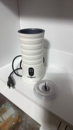 Electric Milk Frother with Whisk Attachment