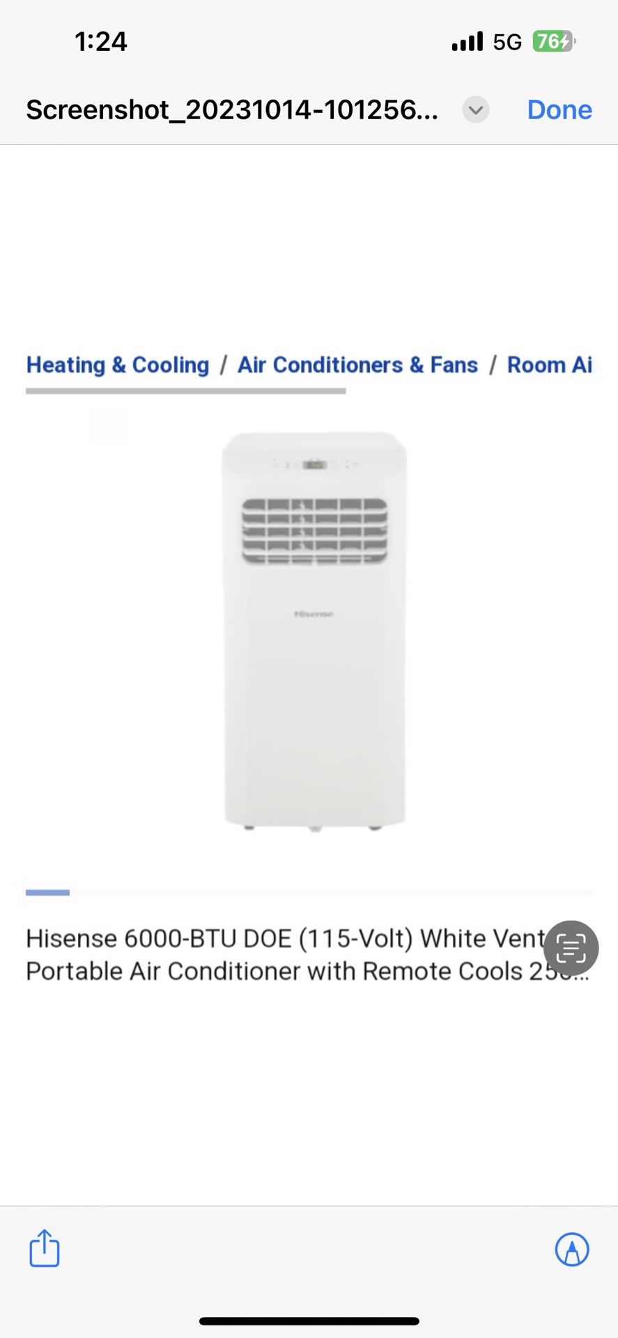 Portable AC Unit for Sale in Miramar, FL OfferUp