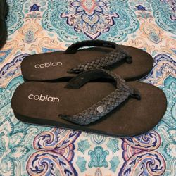 Black Flip Flops