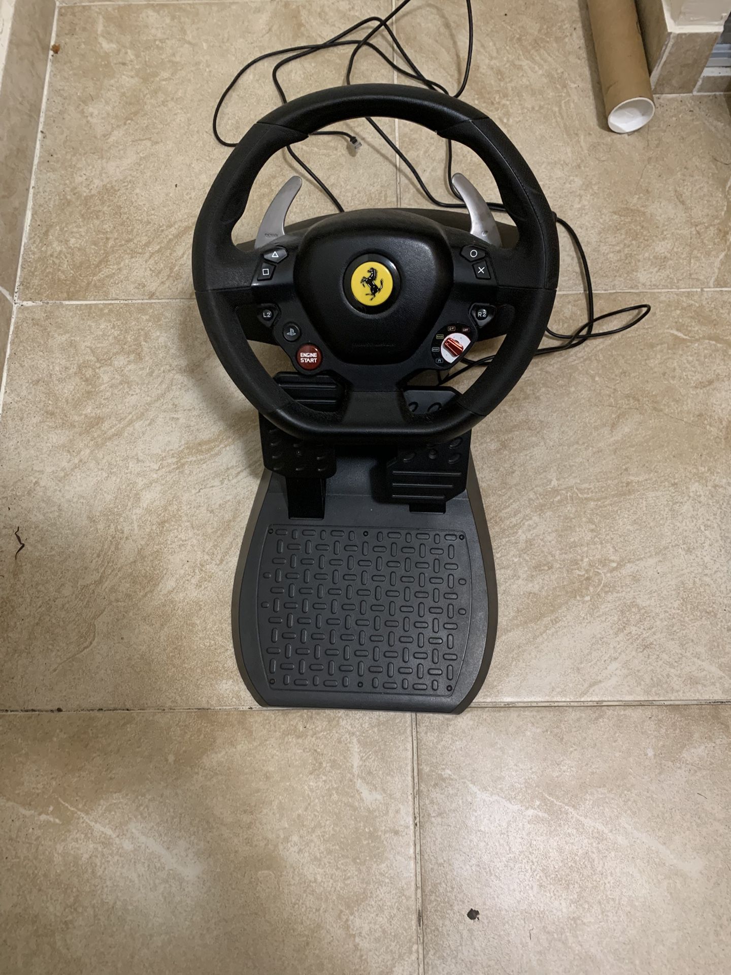 Thrustmaster T80 Ferrari 488 GTB Edition Racing Wheel for PS5, PS4, and PC
