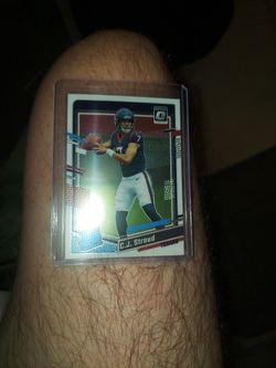 2023 Panini Donruss Optic Football CJ Stroud Rated Rookie Base Card #244 🔥 Pristine Condition