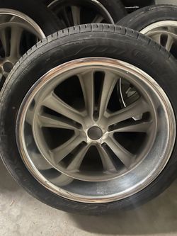 Selling Foose Rims with Tires (Read Description)