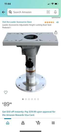 Adjustable 11” To 15” Boat Seat Pedestal