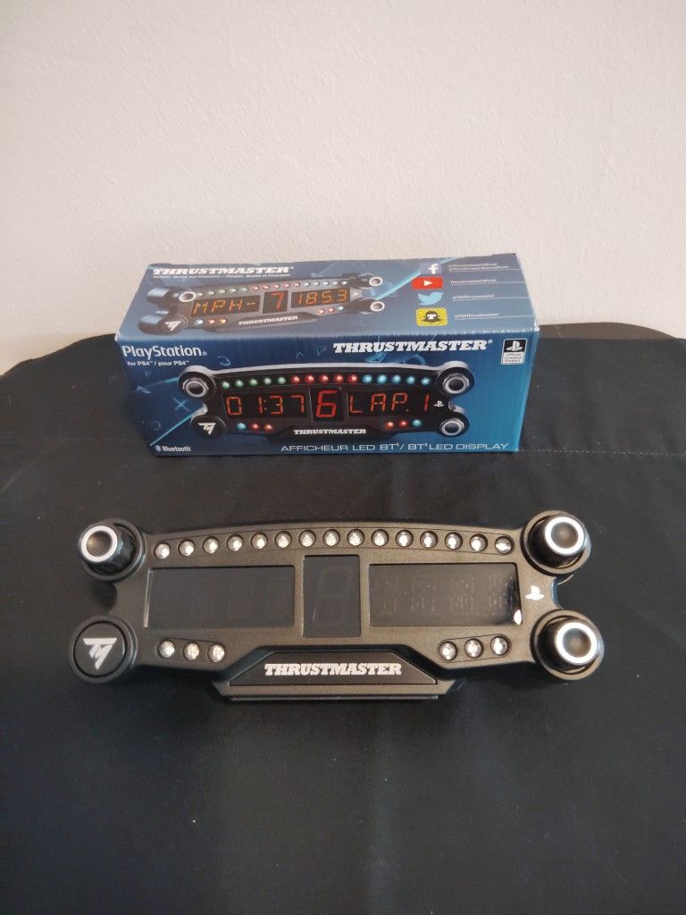 SIM Racing Thrustmaster Bluetooth LED Display for Open Wheel Add-on