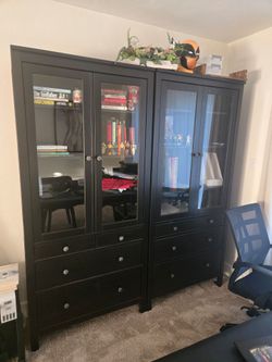 Ikea Hemnes cabinet and bookcase