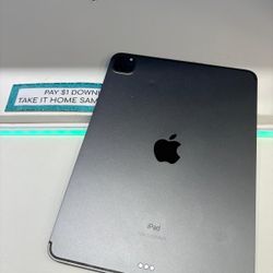 Apple IPad Pro 11 Inch 2nd Gen Tablet - Pay $1 today and the rest later!!