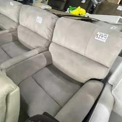 Soft Fabric Manual Recliner