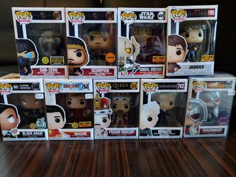 Funko POPs! Mortal Kombat Star Wars Peacemaker Shazam