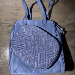 IHKWIP Quilted Pickleball Tote & Crossbody Bag – Patriotic Navy