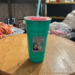 Golden Girls “Squad Goals” 32oz Travel Tumbler Includes Lid And Straw